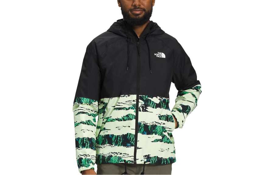THE NORTH FACE Jackets Men's Green Black Hooded Moderate Other