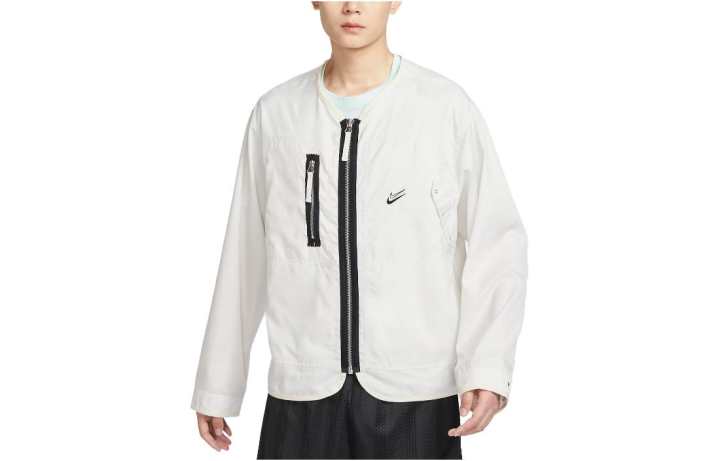 Nike Nike Jackets Men's White V Neck Moderate Other