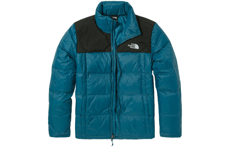 THE NORTH FACE Down Jackets Men's Blue Stand Collar Thickened Other