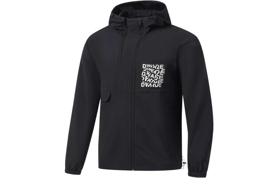 Li-Ning Li Ning Jackets Men's Black Hooded Moderate Other