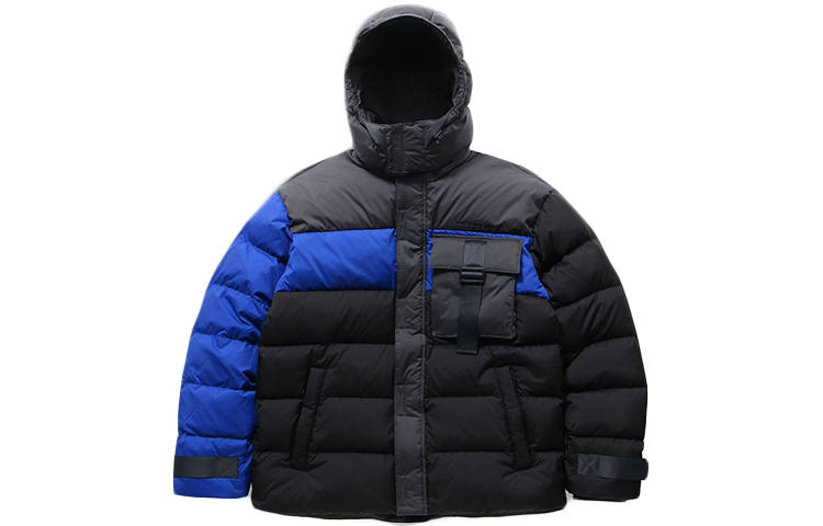 Adidas Originals Down Jackets Men's Hooded Moderate Quilted Down Jacket