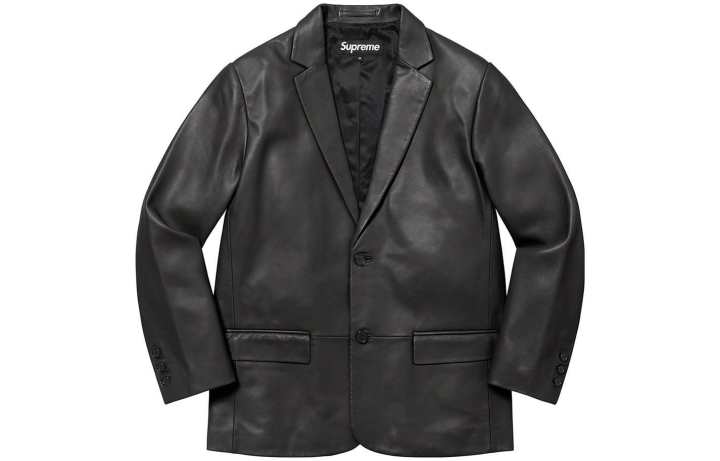 Supreme Supreme Leather Blazer FW22