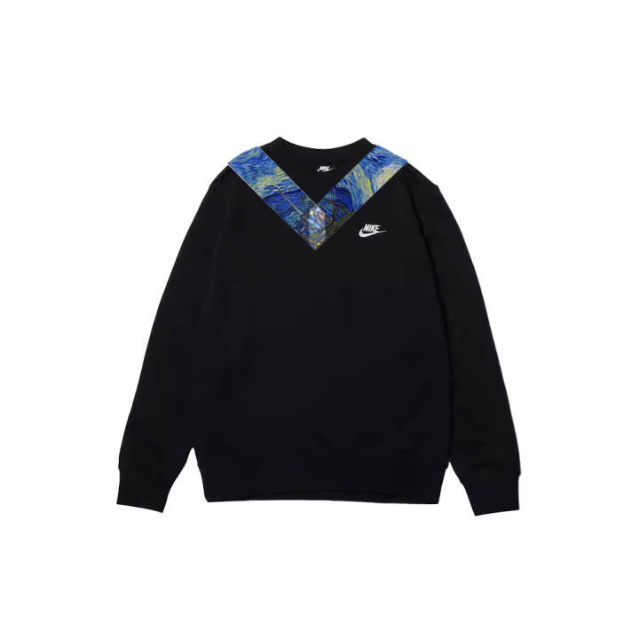 Nike Nike Sweatshirts Unisex Black Crew Neck Moderate Regular