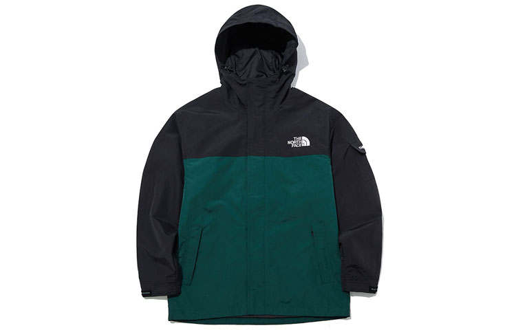 THE NORTH FACE Waterproof And Breathable Windbreaker Jacket Unisex Green