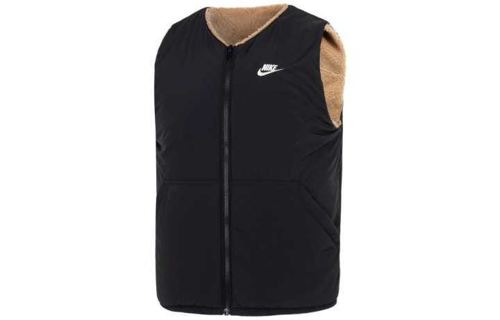 Nike Nike Club Vests Men's Black Collarless Moderate Other
