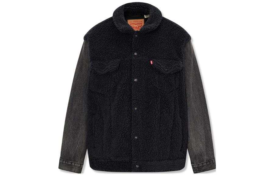 Levis Levis Denim Jacket Men's Black Gray