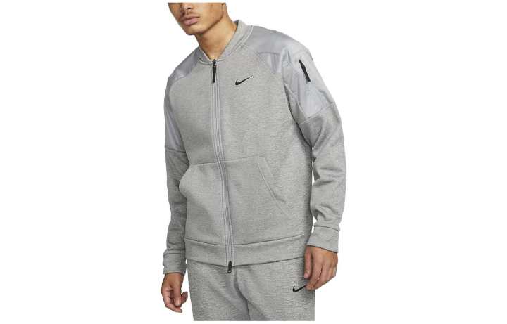 Nike Nike Jackets Men's Gray Crew Neck Moderate Pilot