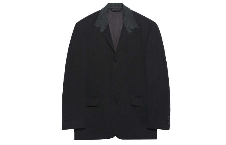 Balenciaga Business Suit Coat Unisex Black