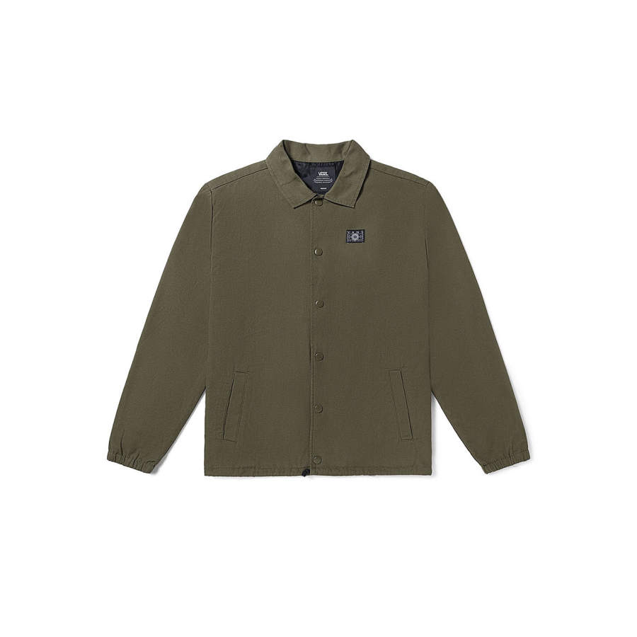 Vans Vans Torrey Jackets Men's Green Lapel Moderate