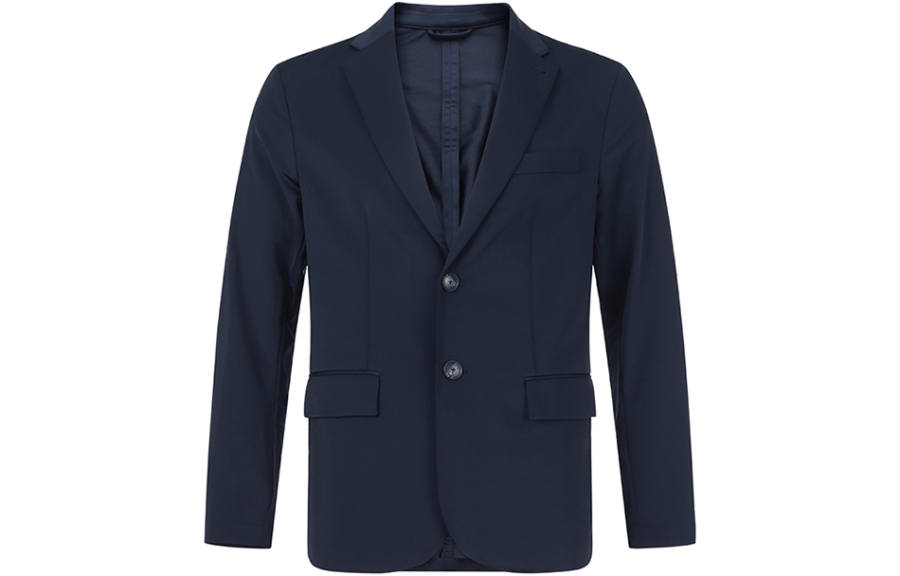 EMPORIO ARMANI FW23 Business Suit Coat Men's Marine Blue