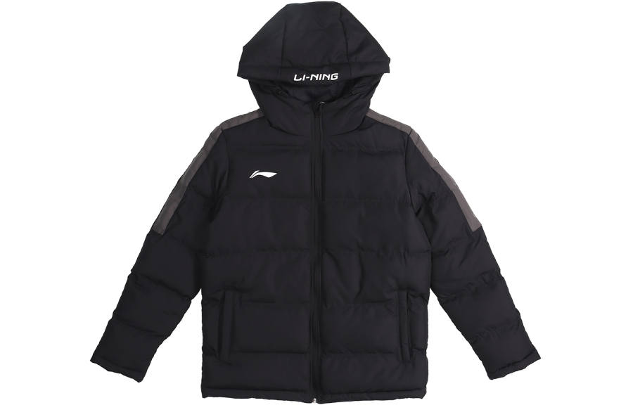 Li-Ning Li Ning Puffer Jacket Winter Men's Standard Black