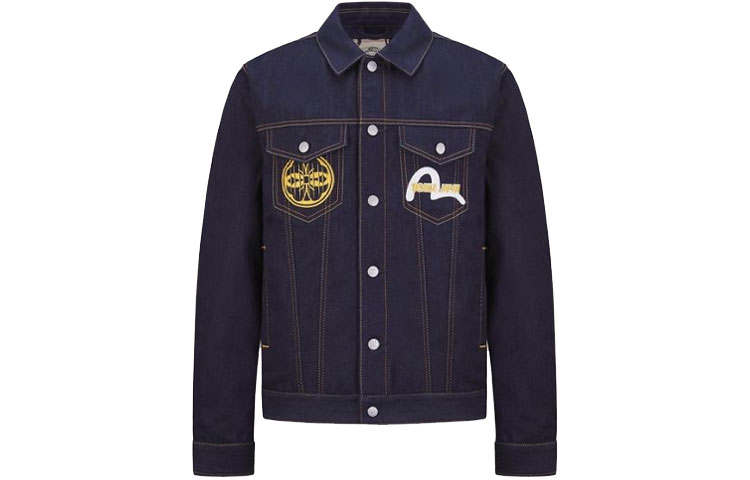 EVISU EVISU Denim Jacket Men's Dark Blue