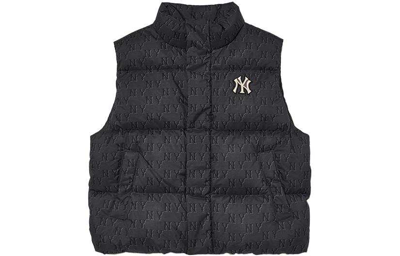 MLB MLB New York Yankees Vests Unisex Black Stand Collar Thickened Other