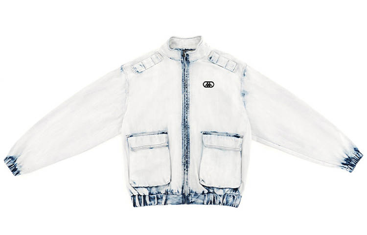 Kappa Denim Jackets Unisex Stand Collar Moderate Other