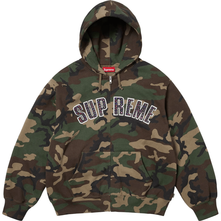 Supreme Supreme x B.B Simon® zip-up hoodie