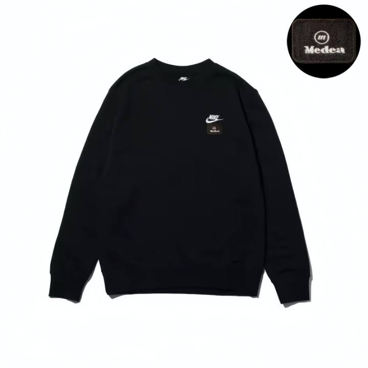 Nike Nike Sweatshirts Unisex Black Crew Neck Moderate Regular