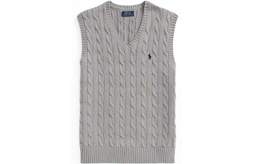 Polo Ralph Lauren SS22 Vest Standard Men's Warm Heather Gray