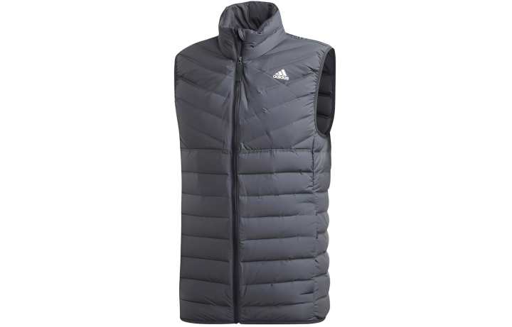 Adidas Adidas Down Vests Men's Gray Moderate