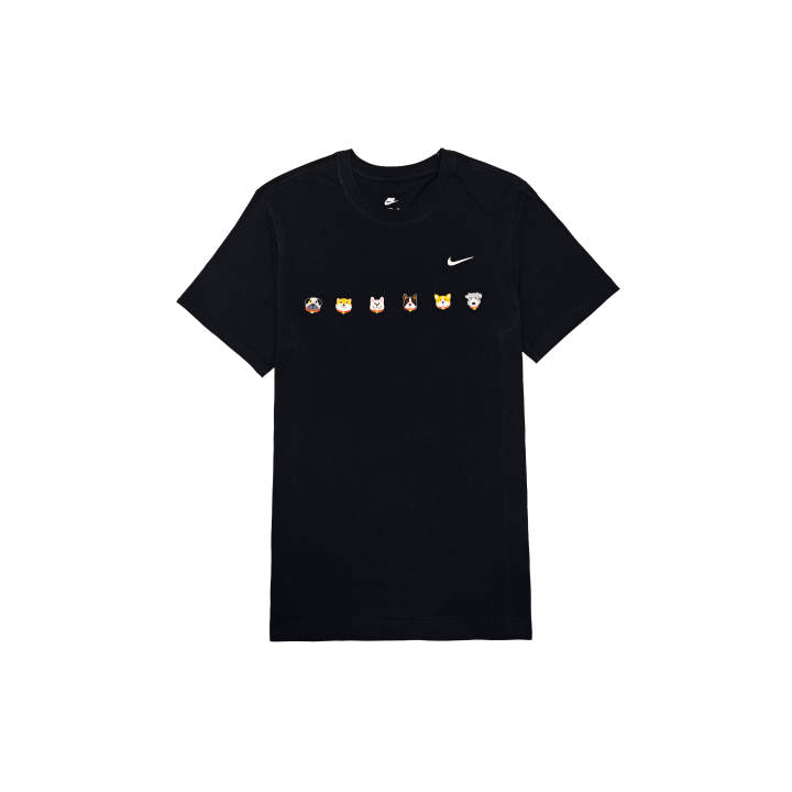 Nike Nike T Shirts Unisex Black Crew Neck Moderate