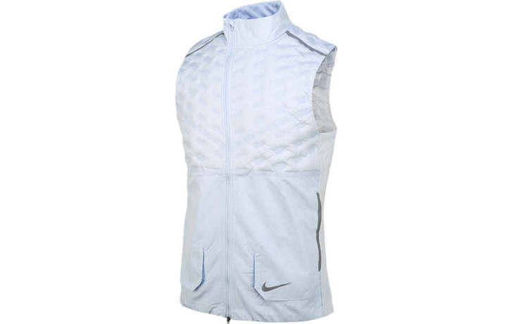 Nike Nike Down Vests Men's White Stand Collar Moderate Other