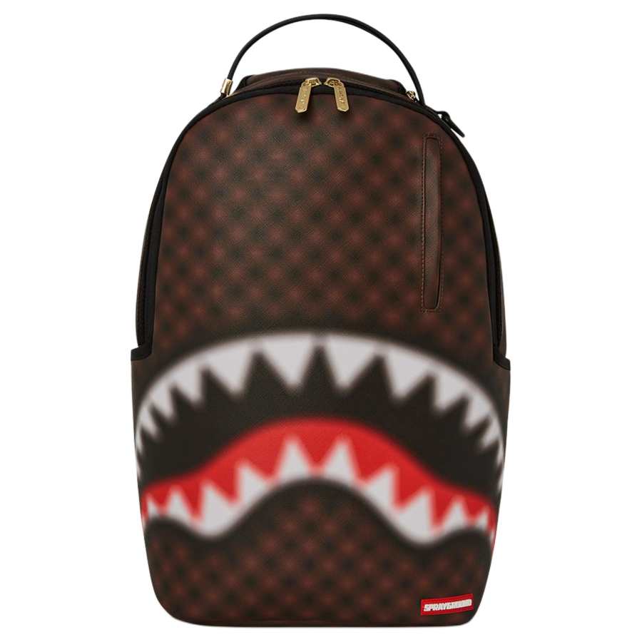 SPRAYGROUND SPRAYGROUND Artificial Leather Backpack Unisex Brown