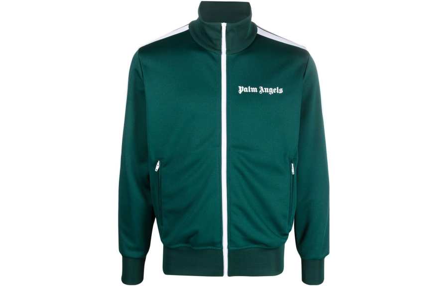 PALM ANGELS Palm Angels logo-print track jacket