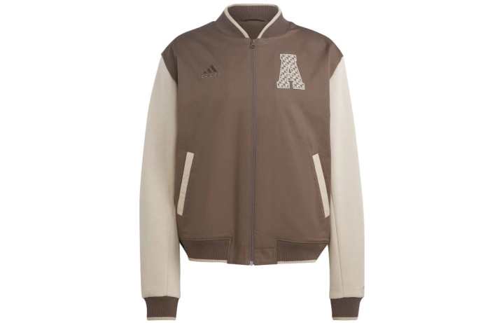 Adidas Adidas Jackets Unisex Brown Baseball Collar Moderate Other