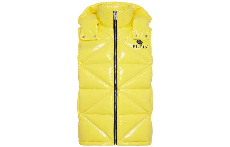 Philipp Plein quilted padded gilet jacket