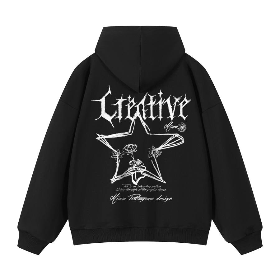 MIIOW MIIOW Sweatshirts Unisex Hooded Moderate Regular