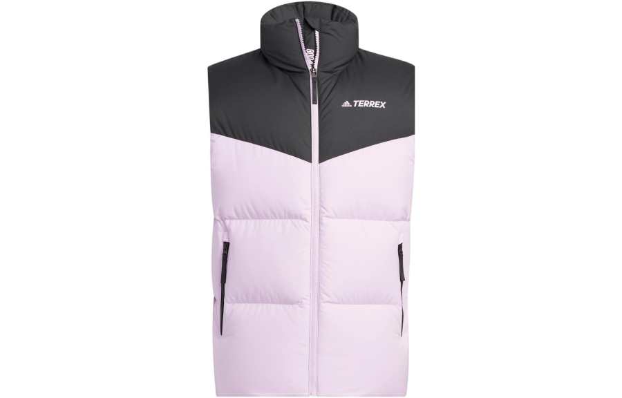 Adidas Adidas Vests Unisex Pink Stand Collar Moderate Other