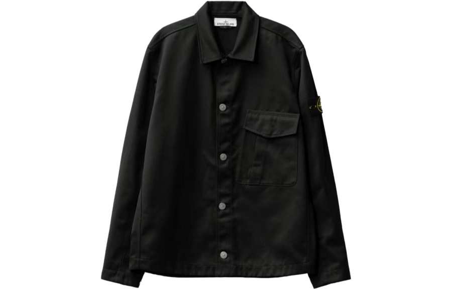 STONE ISLAND SS23 Jackets & Coats Men's Black
