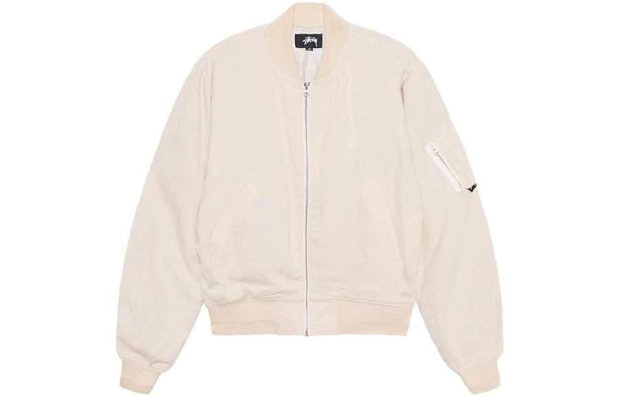 Stussy Linen Beach Bomber