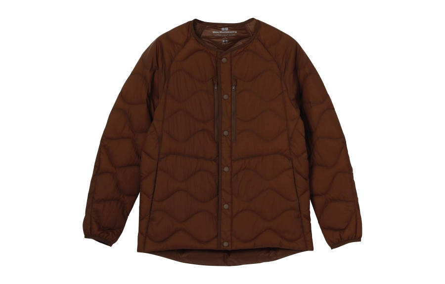 UNIQLO x White Mountaineering Down Jacket Winter Unisex Brown