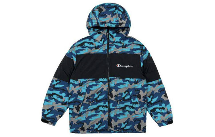 Champion Champion Down Jacket Men's Colorful Blue