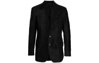 TOM FORD 【Previous Season】Atticus jacquard single-breasted blazer