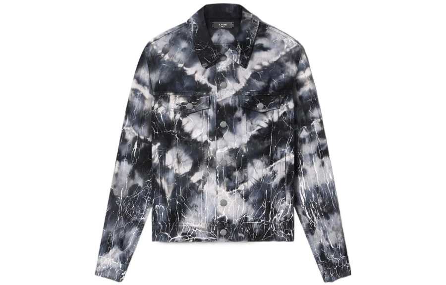AMIRI AMIRI Cracked Tie Dye Trucker