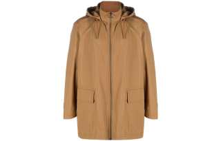 FERRAGAMO Jackets & Coats Men's Khaki