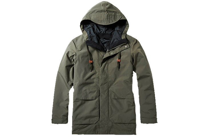 THE NORTH FACE Windbreaker Jackets Unisex Green Hooded Moderate
