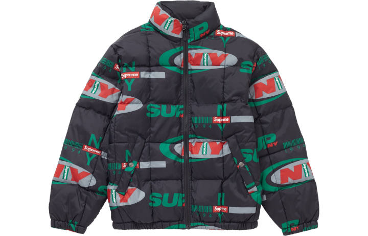 Supreme Supreme Ny Reversible Puffy Jacket