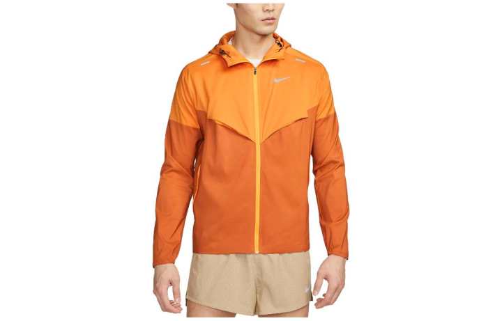 Nike Nike Jackets Men's Orange Hooded Moderate Other
