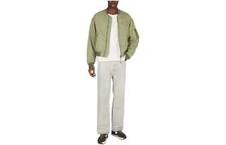 Visvim Jackets Men's Green Stand Collar Moderate Other