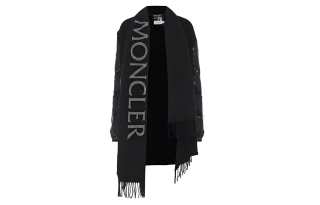 Moncler Knit Scarves Women's Black