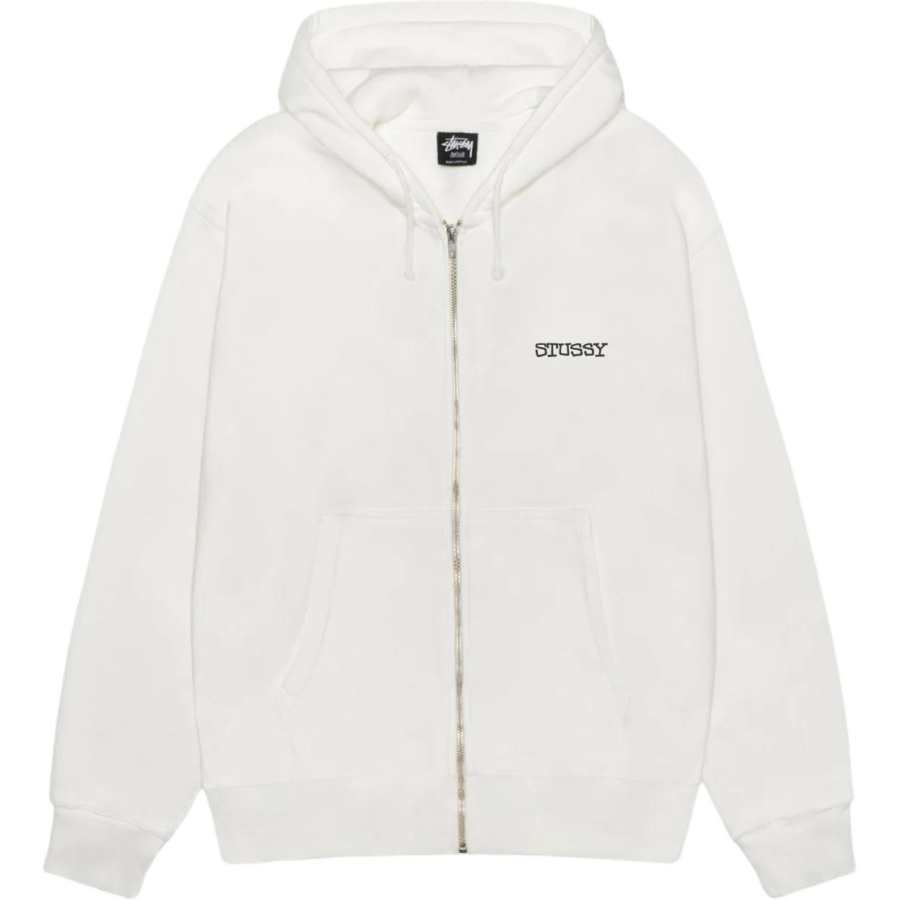 Stussy Jumbo Pigment Dyed Zipped Hoodie