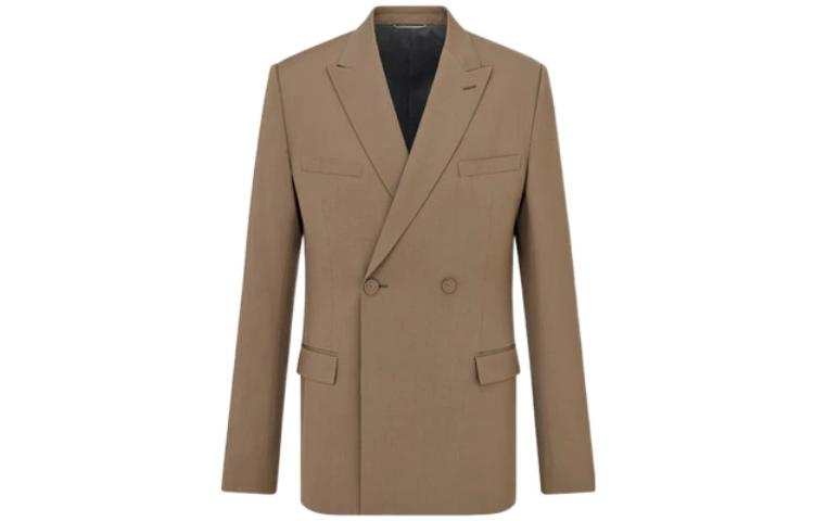 DIOR DIOR FW22 Business Suit Coat Men's Umber