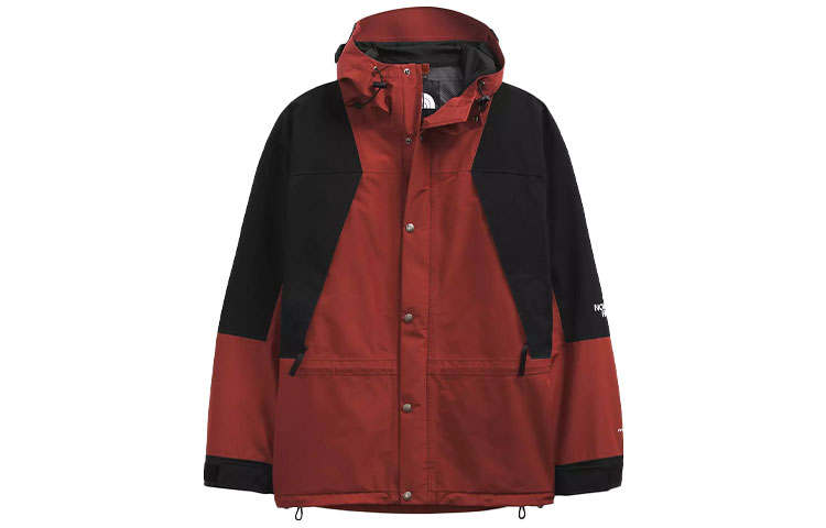 THE NORTH FACE 1994 Collection Waterproof, Windproof, And Breathable Windbreaker Jacket Unisex Red