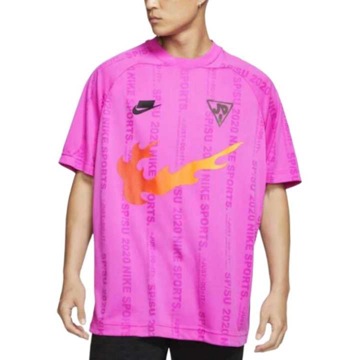 Nike Nike Raglan Sleeve T Shirt Unisex Fuchsia