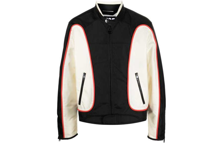 DIESEL DIESEL J-Blink Panelled Zipped Jacket