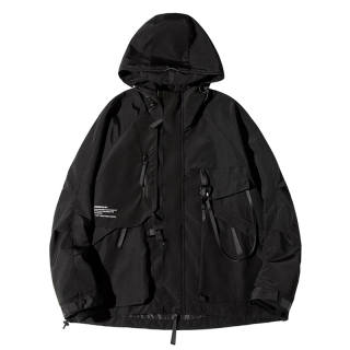 AOGZ Jacket & Cargo Jacket Thickened And Fleece Lined/No Fleece Lined Unisex
