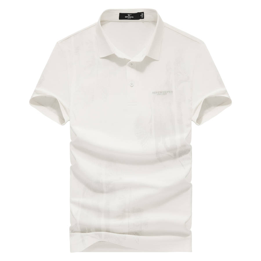 SEPTWOLVES SEPTWOLVES Polo Shirt Unisex Raw White