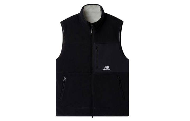 New Balance New Balance Vests Men's Black Stand Collar Moderate Other